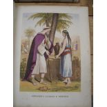 JOSEPHUS, Complete Works, stout 4to, chromo plates, decorative morocco gilt,London, n.d. ca. 1860