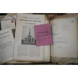 [MILITARY / ARMY] coll'n of mainly 20th c. ephemera, publications, letters etc., relating to the