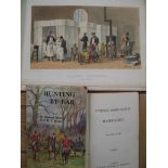 [HUNTING] "Croquis de Chasse. Le Drag de Pau", obl. folio, title & 14 plates, h-col'd lithos, cloth,