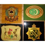 RAILWAYANA, 4 large, fine quality replicas of railway signs / emblems, including Buenos Aires, North