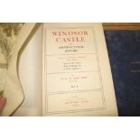 [WINDSOR] HOPE (W.H. St. John) Windsor Castle. An Architectural History. Collected and Written by