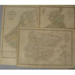 MAPS, of EUROPE, 3 by Andrivean, 1 by Dufor, Switzerland by Keller (5).