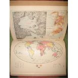 [ATLAS] Harmsworth's Atlas of the World...with an Atlas of the Great War, folio, col. maps, photo-