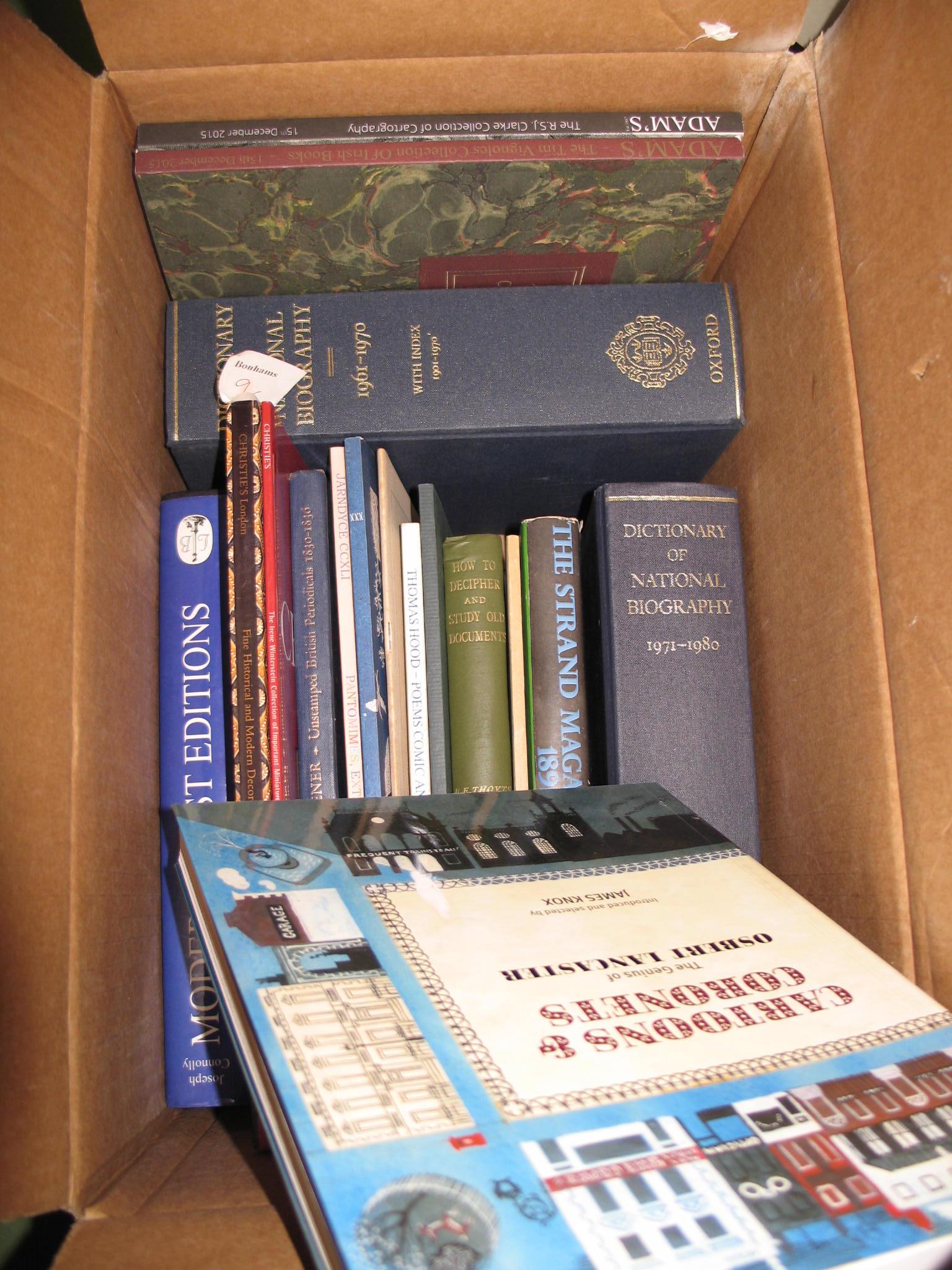 BIBLIOGRAPHY etc., a q. of bookseller's & auction catalogues, monographs, etc. (3 boxes). - Image 3 of 3