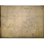 WALES, Bridgend, etc. q. of maps, newspapers, etc. incl. AIREY (John) Railway Map of South Wales 1