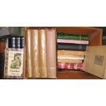 NONESUCH SHAKESPEARE, 4 vols., slipcase, & a small q. of misc. lit. (1 box).