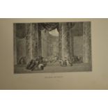 After John Martin, The Third Temptation mezzotint, unframed and a quantity of others.