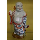 A Chinese figure of Hotei.