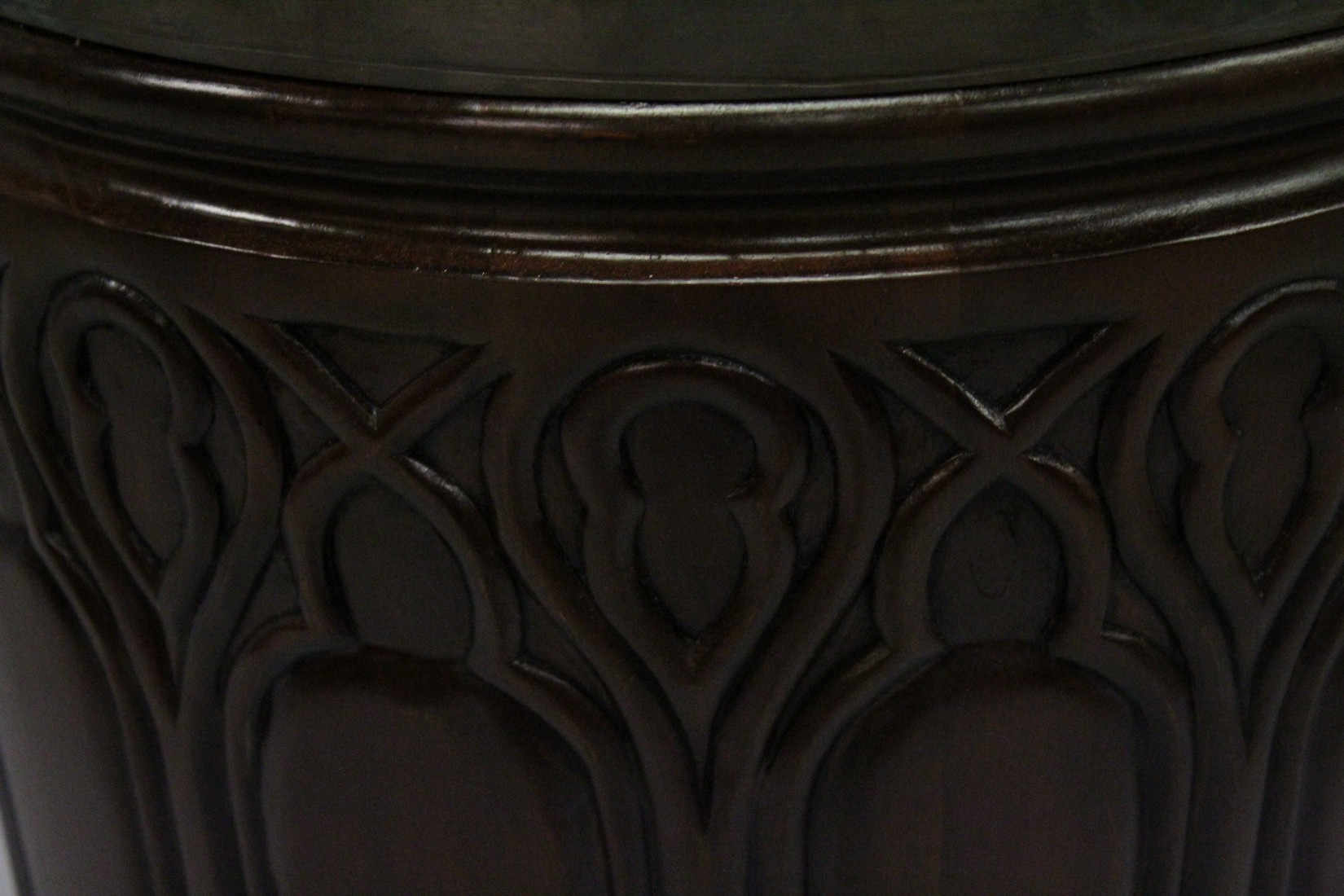 A LARGE POSSIBLY IRISH, MAHOGANY PEAT BUCKET. 2ft 2ins high. - Image 4 of 5