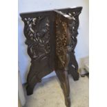 Eastern hardwood folding stand.