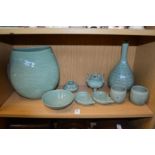 A collection of Korean porcelain.