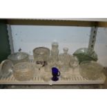 Various glassware.