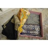 Various scarves and shawls etc.