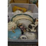 Decorative and household china to include Royal Worcester Evesham.
