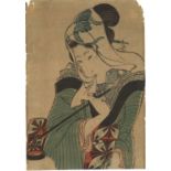 SHUNSEN KATSUKAWA (1762-1830), EIZAN KIKUGAWA (1787-1867): EDO BEAUTIES, four early 19th century