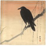 KOSON OHARA (1877-1945), SEIKO OKUHARA (1837-1913), KOGA LIJIMA (1829-1900): BIRDS AND FLOWERS, five