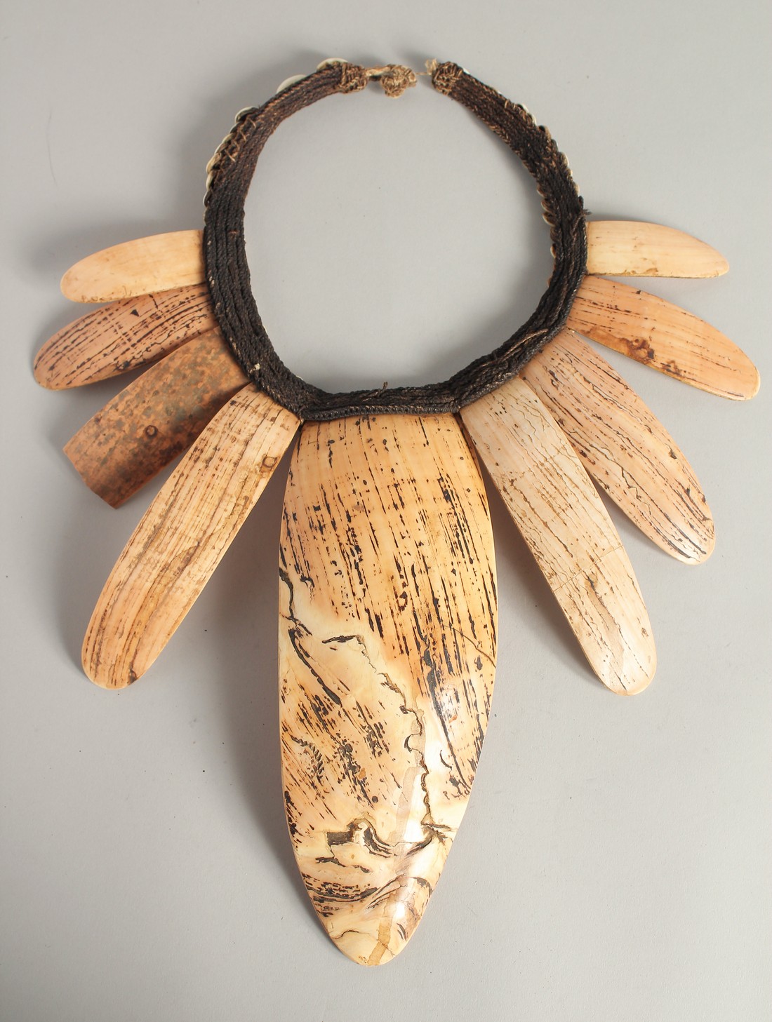 A PACIFIC ISLANDS SHELL PECKERY (NECKLACE). - Image 2 of 3