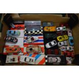 A good collection of models of Porsche racing cars etc.