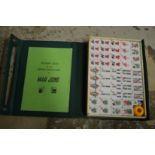 A modern mahjong set.