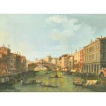 Leffegrini, 20th Century, a Venetian view, oil on panel, signed, 11.75" x 15.75" (30 x 40cm).