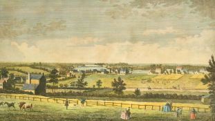 John Boydell (1719-1804), 'A View Taken off Wandsworth Hill, Looking Towards Fulham', hand