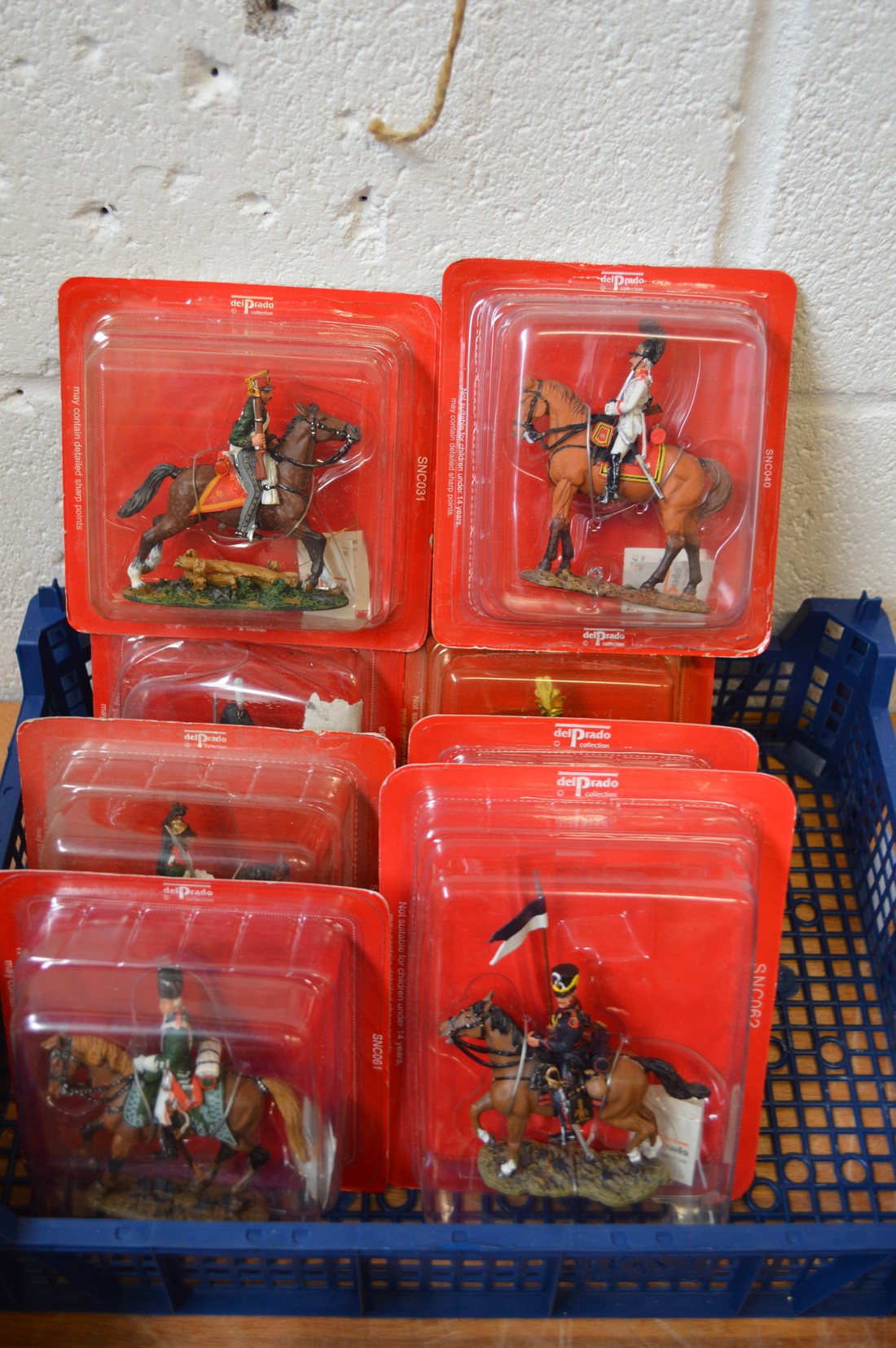 Del Prado, twenty military figures on horseback in blister packs, unopened. - Image 2 of 2