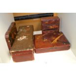 Japanese lacquer boxes etc.