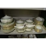 A quantity of Wedgwood Gold Columbia dinnerware.