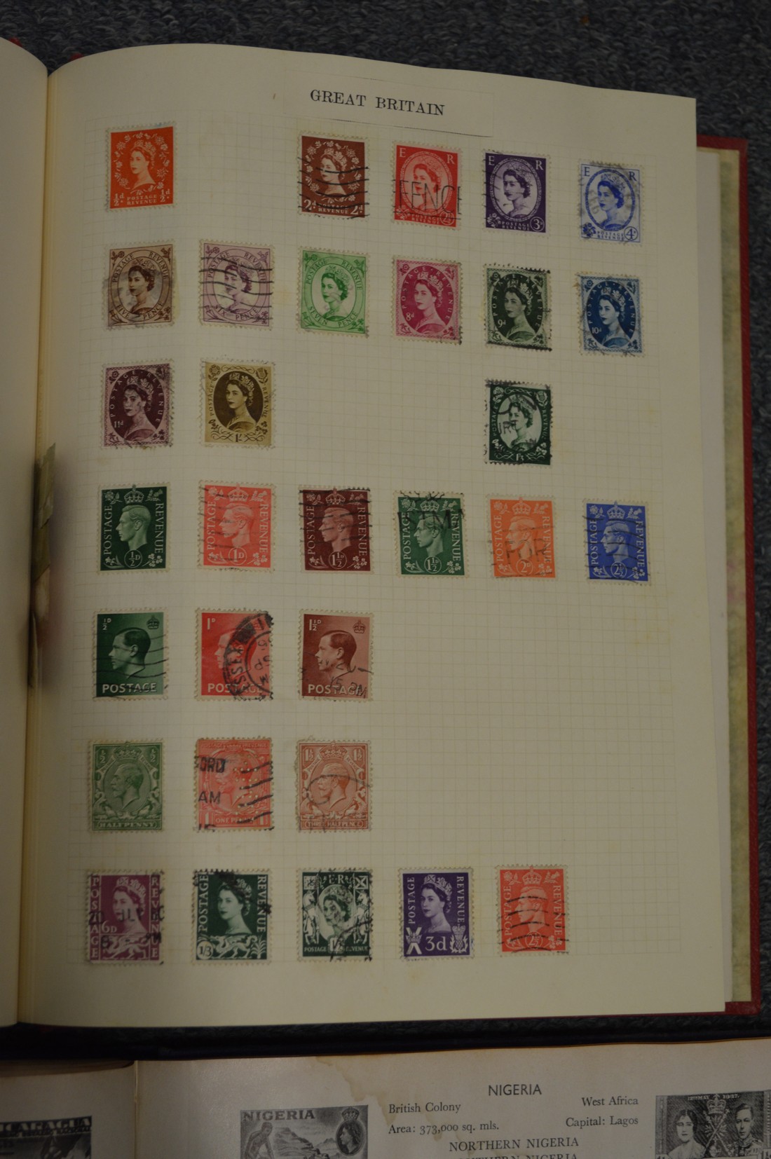 Two albums containing world stamps. - Image 3 of 4