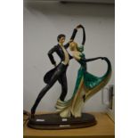 A composite model of two dancers.