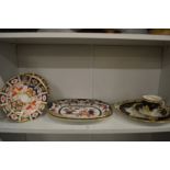 Crown Derby and other decorative china.