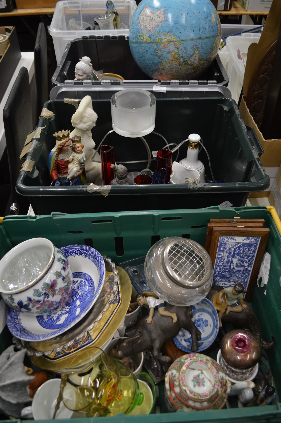 A quantity of household and decorative china and glass etc.