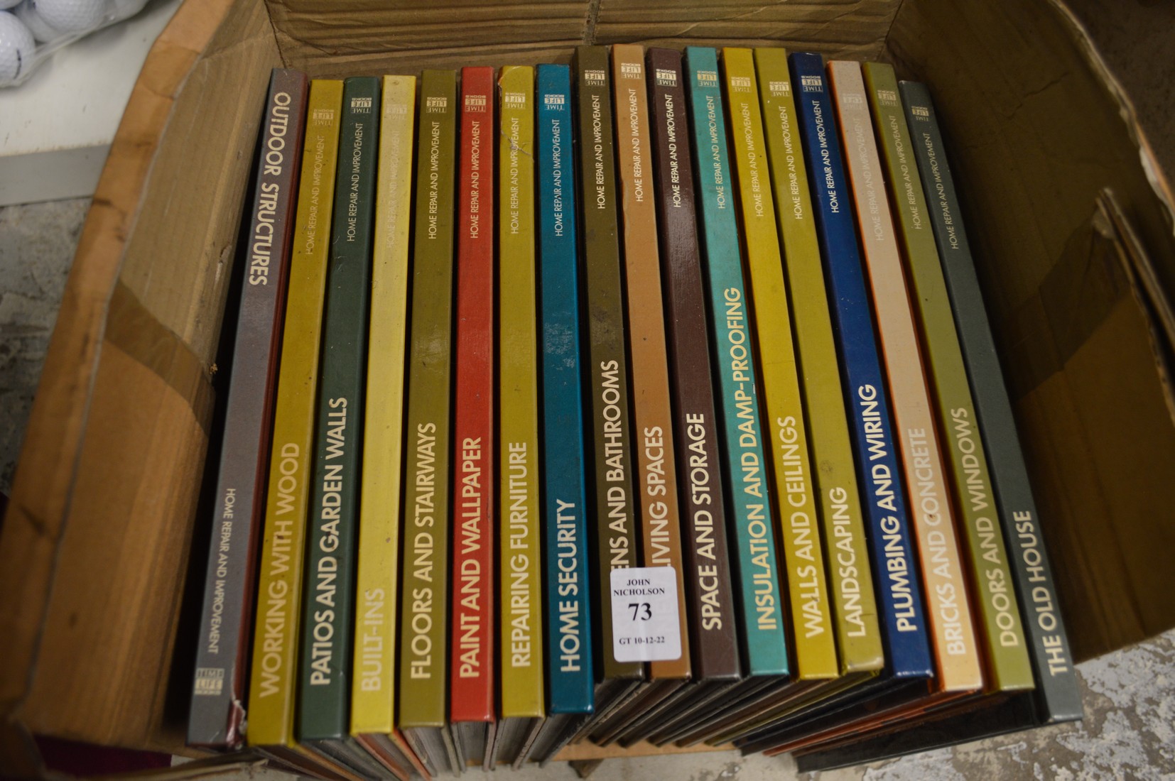 A quantity of DIY books.