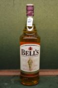 Bells scotch whisky, 1 litre.