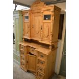 A Continental pine dresser.