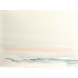 M. L. Wildevuur, a collection of four watercolour sketches of views out to sea, each signed and