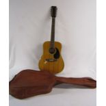 12 String Encore acoustic guitar - model E400-12 - with guitar bag