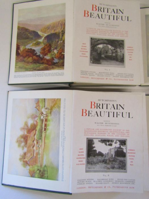 Hutchinson's Britain Beautiful books, 4 volumes with some coloured plates - Image 3 of 7