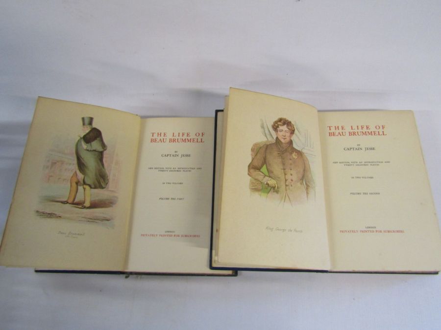Selection of Biggles books and 2 volumes of The Life of Beau Brummell - Image 3 of 3