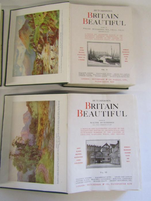 Hutchinson's Britain Beautiful books, 4 volumes with some coloured plates - Image 4 of 7
