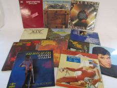 Selection of 33rpm Vinyl records to include Rolling Stones, Fleetwood Mac, Hot Chocolate etc