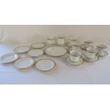 Noritake Richmond part set to include cups & saucers, single dinner plate etc