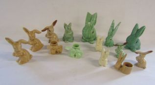 Collection of Sylvac and some unmarked bunnies