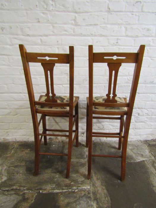 2 x Edwardian Childs correction chairs - Image 4 of 4