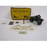 Britains Military Equipment - Mobile 18' heavy Howitzer 9740 boxed with ammunition and instructions