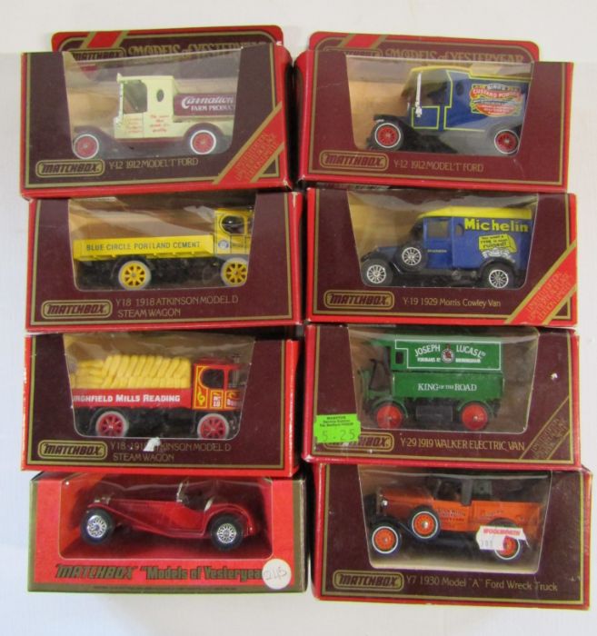 Selection of 'Models of Yesteryear' matchbox cars  to include Michelin Morris Cowley van, 1894 Steam - Image 2 of 4