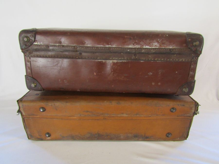 2 vintage suitcases - Image 5 of 7