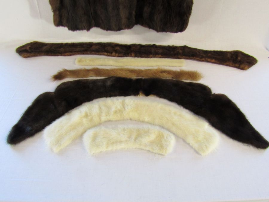 Fur coat - fur collar and fur trimmings - Image 4 of 9