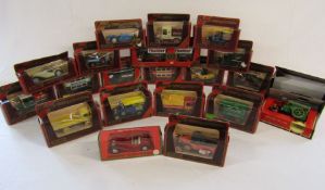 Selection of 'Models of Yesteryear' matchbox cars  to include Michelin Morris Cowley van, 1894 Steam