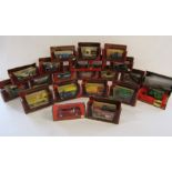 Selection of 'Models of Yesteryear' matchbox cars  to include Michelin Morris Cowley van, 1894 Steam